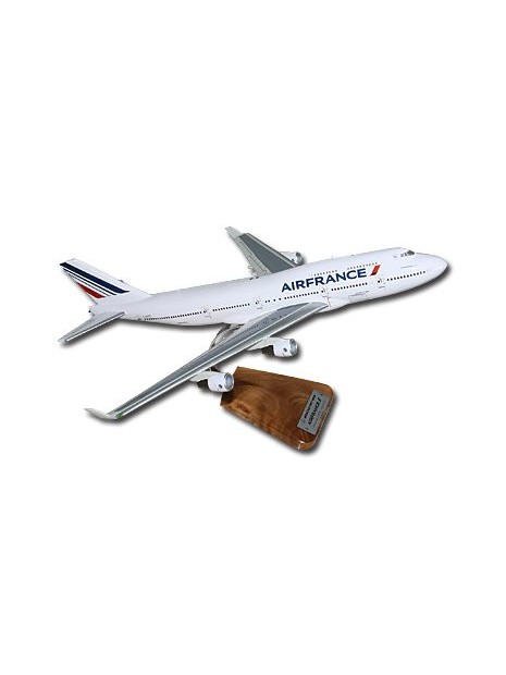 Maquette bois Boeing 747 Air France F-GITD - 1/144e