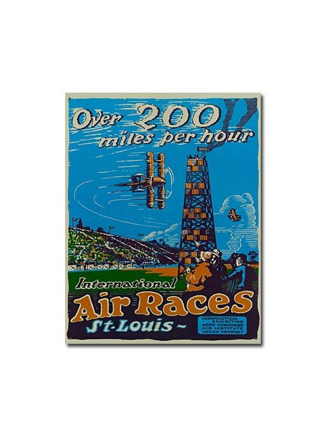Plaque décorative Air races / Saint-Louis