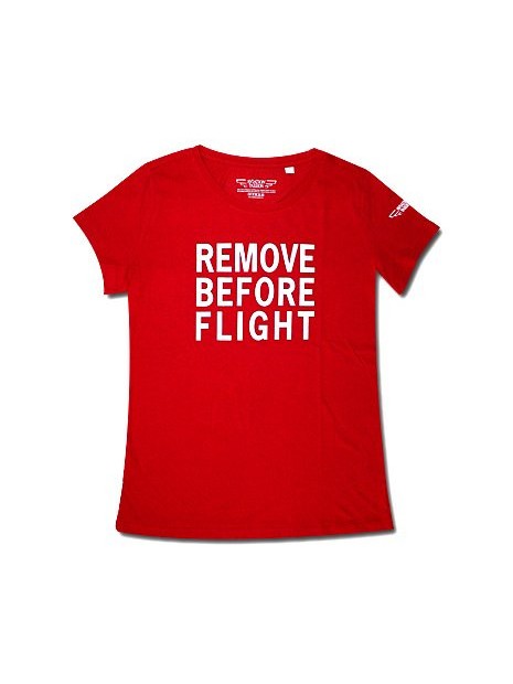 Tee-shirt femme Remove Before Flight / Aviation Passion - Taille L