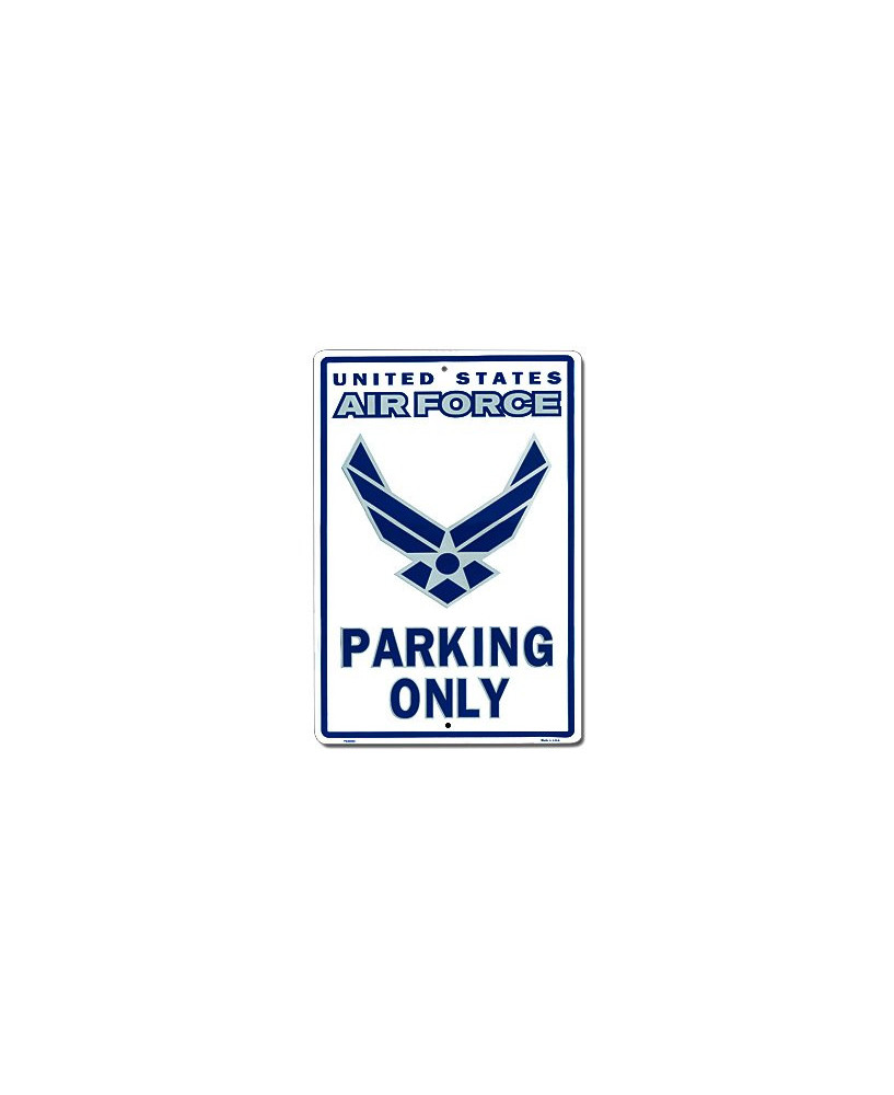 Plaque décorative en relief Airforce - Parking only