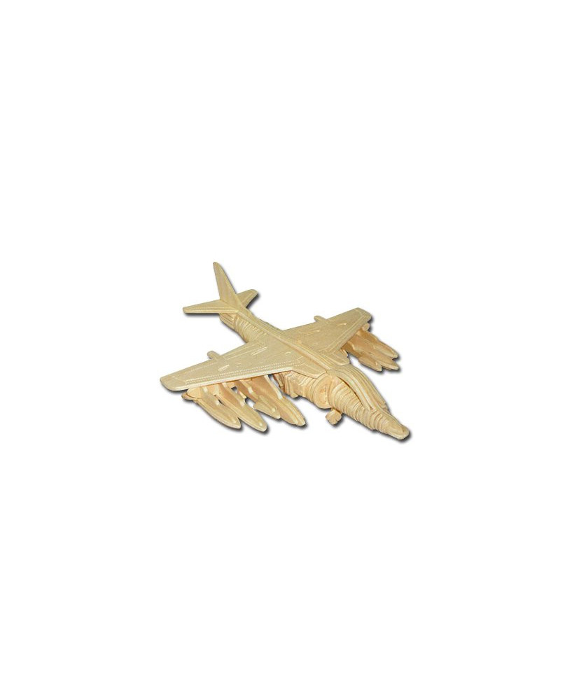 Petit avion en bois à monter - GR7 Harrier
