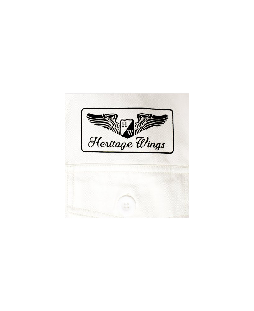 Combinaison de vol Blanche - Taille S - Heritage Wings