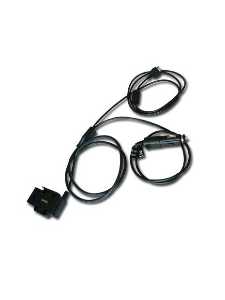 Support avec câble d'alimentation, prise Audio et connexion G.D.L. pour GARMIN 660