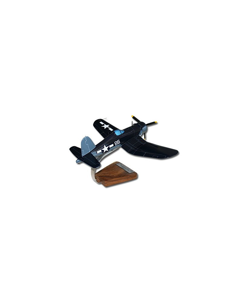 Maquette bois Corsair F4U-A VMF214 Têtes Brûlées