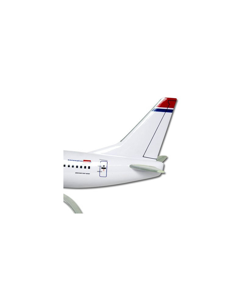 Maquette bois Boeing 737-800w Norwegian
