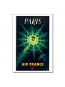 Carte postale Air France, Paris - Arc de triomphe