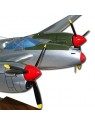 Maquette bois P38J Lightning U.S.A.F.