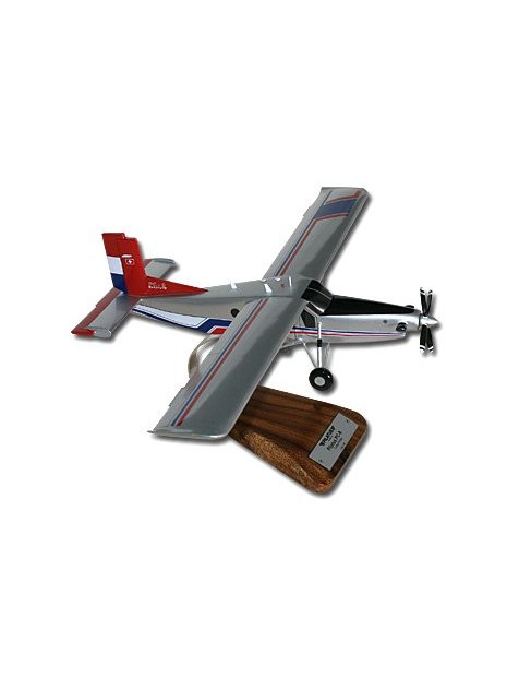 Maquette bois Pilatus PC6 Porter