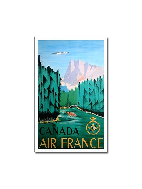 Affiche Air France, Canada