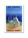 Affiche Air France, Proche Orient (petit modèle)