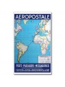 Affiche Aéropostale : Poste - Passagers - Messageries