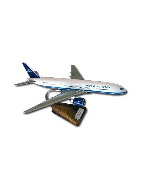 Maquette bois Boeing 777 Air Austral