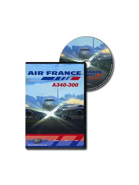 D.V.D. World Air Routes - Air France A340-300