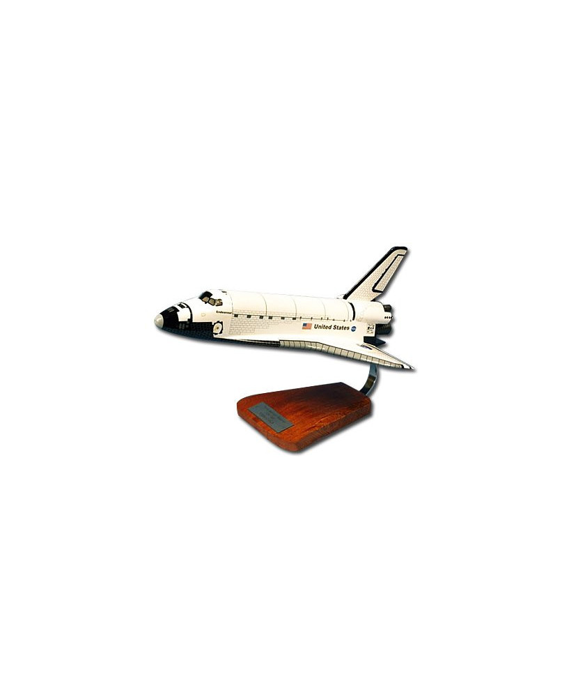 Maquette bois navette spatiale Endeavour OV105 - 1/100