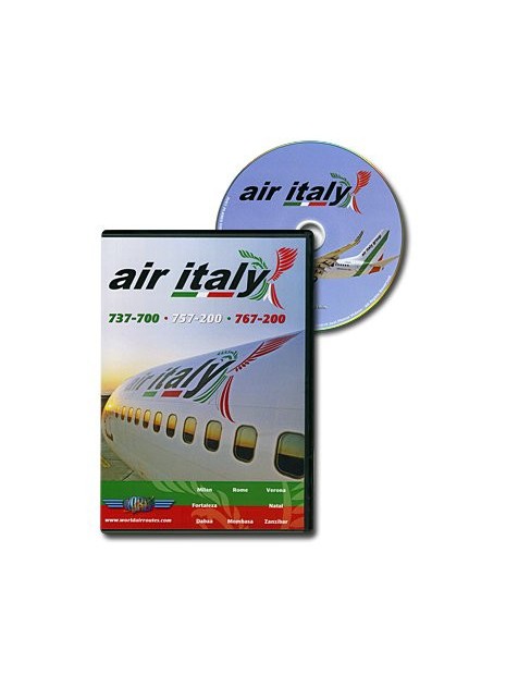 D.V.D. World Air Routes - Air Italy B737 B757 B767