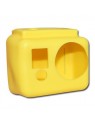 Coque de protection silicone jaune pour caméra GoPro