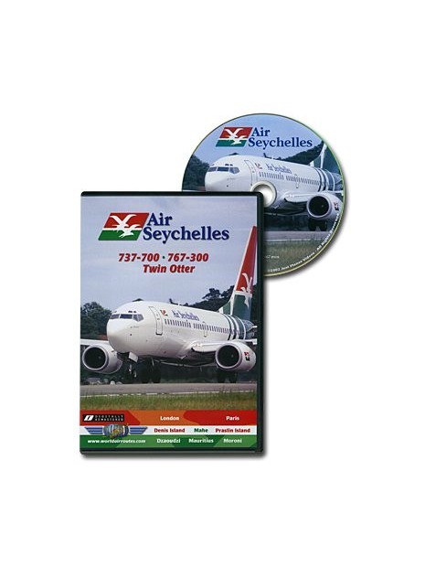 D.V.D. World Air Routes - Air Seychelles 737 767 Twin Otter