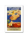 Carte postale Lignes aériennes G. Latécoère - France, Espagne, Maroc