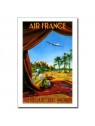 Carte postale Air France, Afrique du Nord
