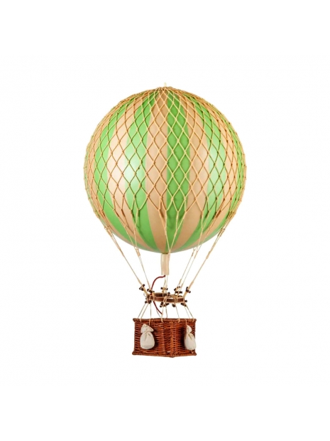 Maquette montgolfière vert diamètre 32 cm