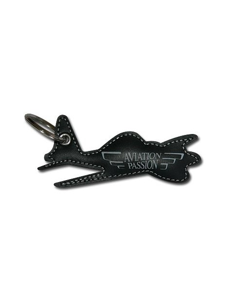 Porte-clés cuir Warbird - Aviation Passion