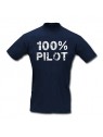 Tee-shirt 100% Pilot - Taille L