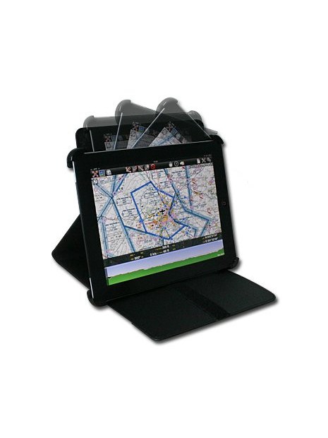 Planchette de vol et étui de protection Genesis X rotating pour iPad 2 et  NEW iPad