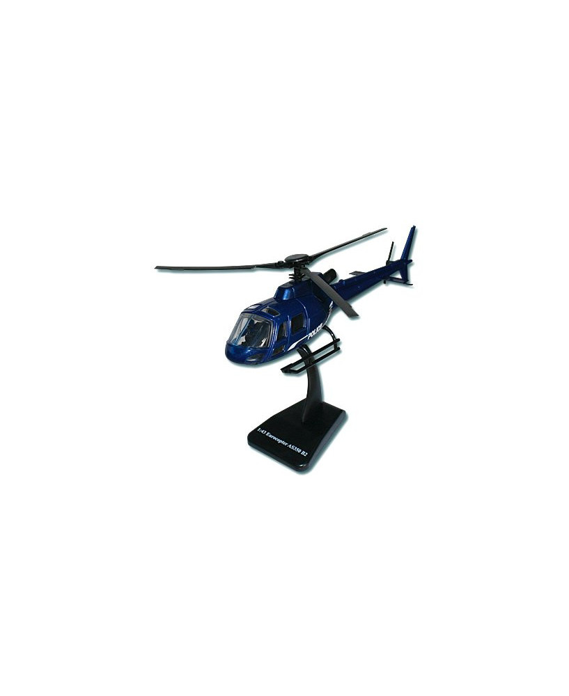Hélicoptère jouet AS350 Police - 1/43e