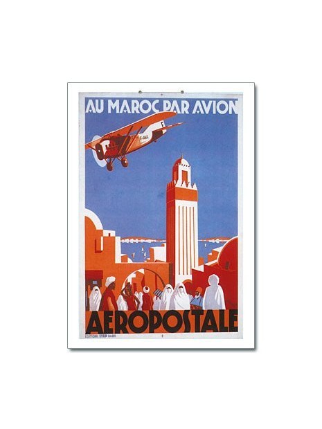 Panneau décoratif en carton Au Maroc par avion