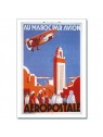 Panneau décoratif en carton Au Maroc par avion