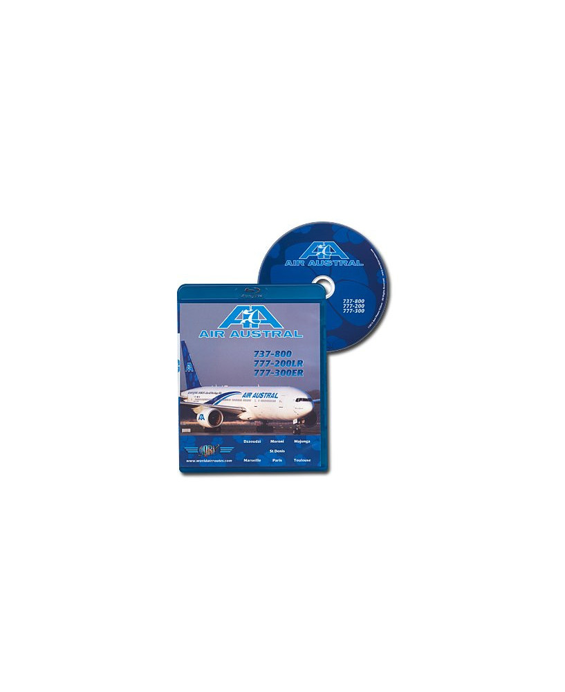 Blu-ray World Air Routes - Air Austral B737 et B777