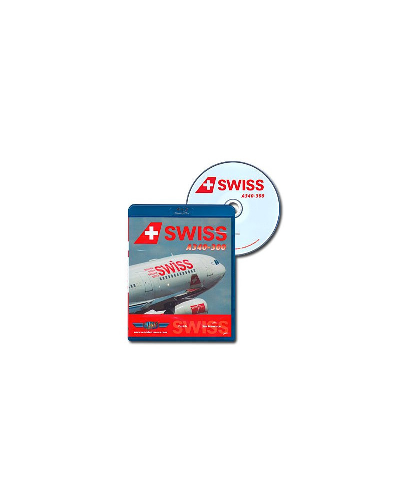 Blu-ray World Air Routes - Swiss A340-300