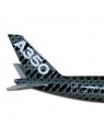 Maquette métal A350 XWB livrée carbone - 1/500e