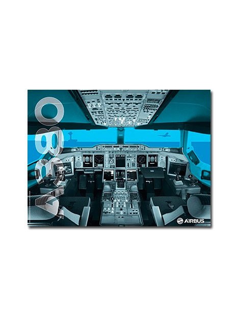 Poster Cockpit A380 - Nouveau modèle